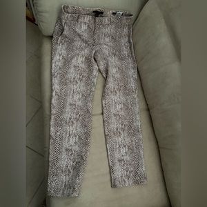 Banana republic Women Avery Snakeskin Pants 4